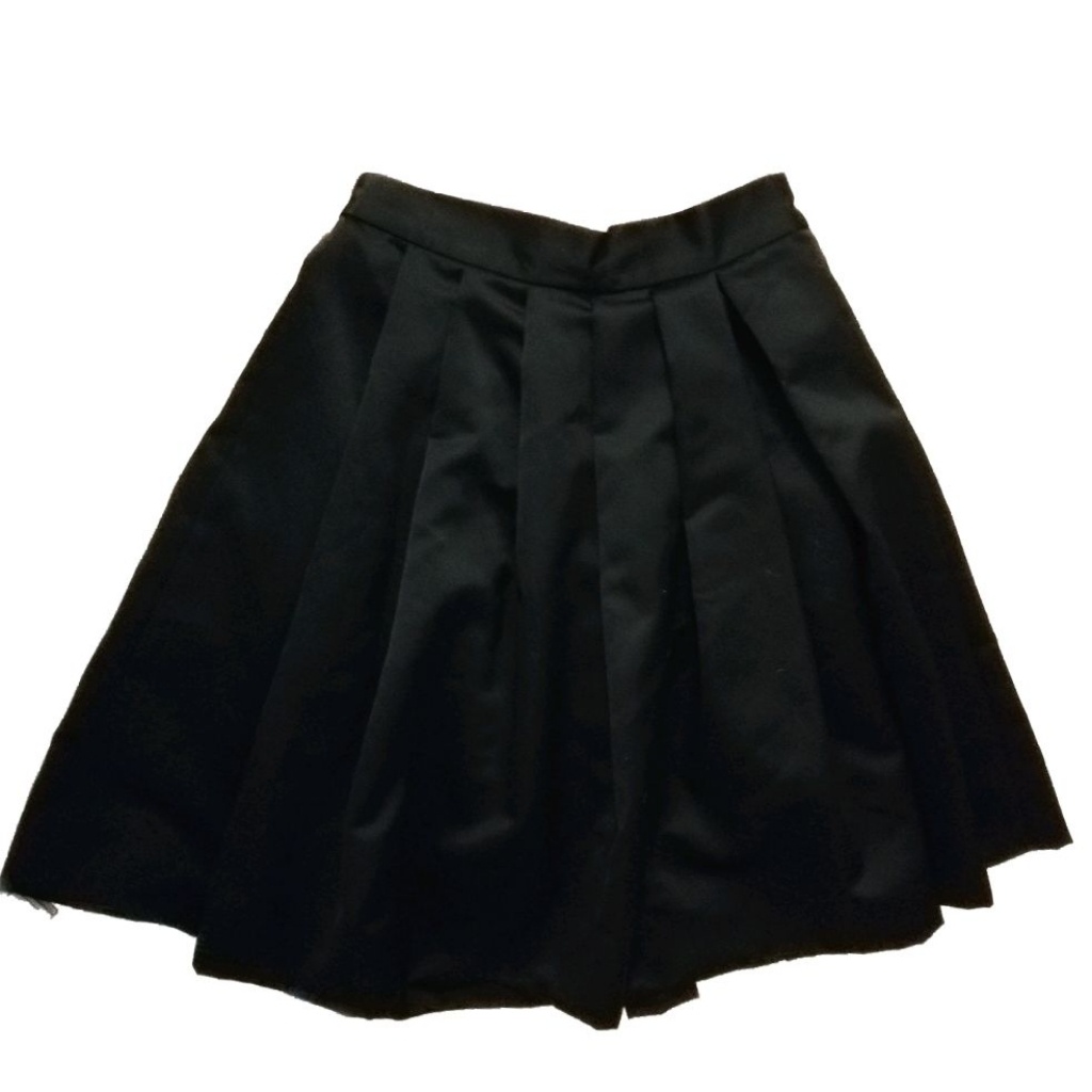 Vintage Blacktie Oleg Cassini Pleated Full Skirt8